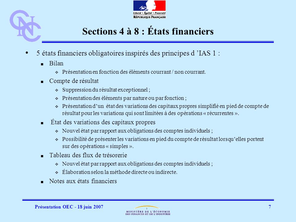 Exposé sondage IFRS pour les PME ppt télécharger